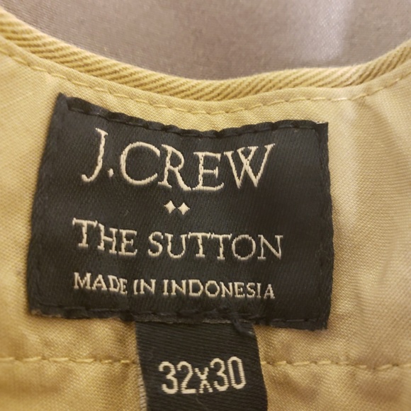 JCrew Size 32x30 khaki pants straight tapered - Picture 3 of 3